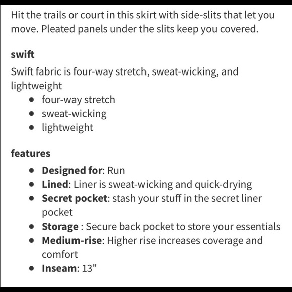 Lululemon Play Off the Pleats Skirt - Picture 7 of 7